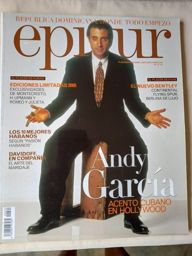 Revista - Epicur - Andy Garcia