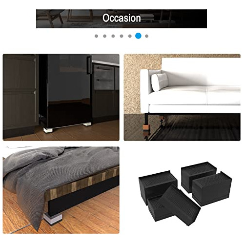 Elevadores De Muebles Cama Ajustables, Elevación Altur...