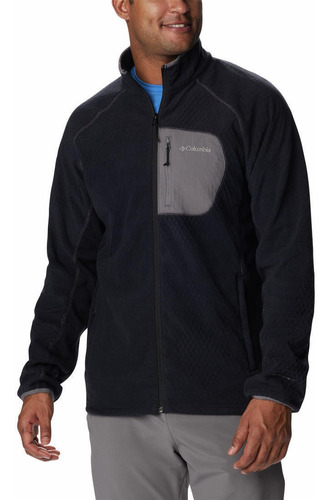 Casaca Columbia M Outdoor Tracks Full Zip Negro