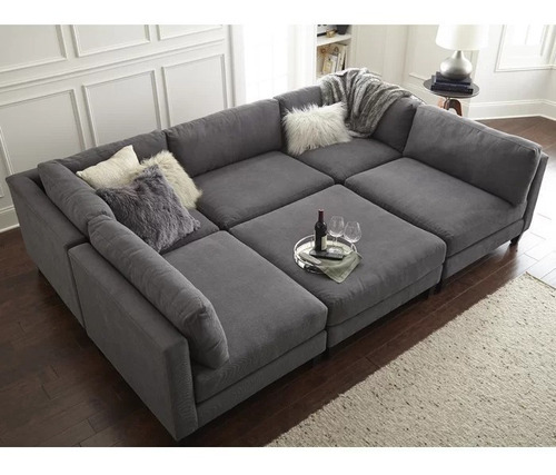 Sillon Esquinero Cama 2 Plazas 20 En1 Chenille Muebles Oasis