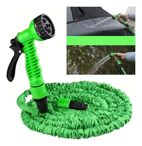 A 20-meter Extendable Hose Is Used For Garden Car Washing.