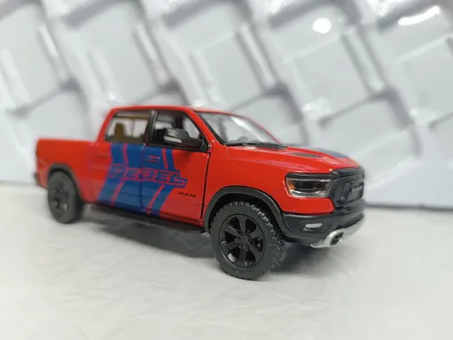 Dodge Ram 1500 Rojo/ Escala 1:46/kinsmart/ 13cms Largo/metal