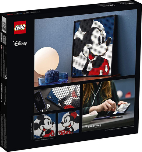 Lego Art Disney Mickey Mouse 31202 - Kit De Construcción De
