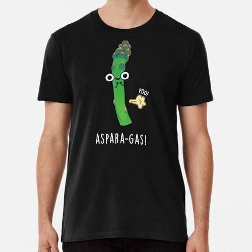 Remera Aspara-gas Funny Asparagus Veggie Puns (dark Bg) Algo