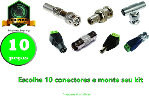Kit 10 Conectores Livre Escolha, Monte O Seu Conector T2 