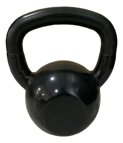 Pesa rusa engomada, 10 kg, color negro