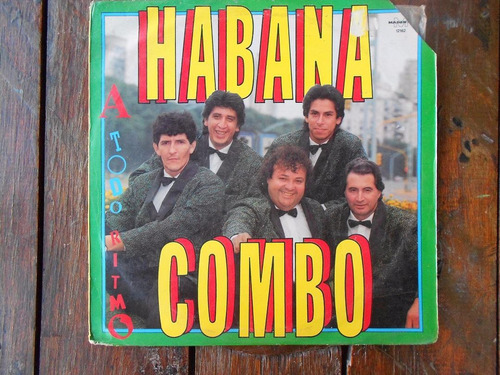 Habana Combo A Todo Ritmo  Lp Vinilo Ex