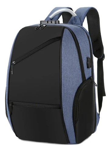 Bolso Mochila Morral Antirrobo Llave Bloqueo Alta Calidad 