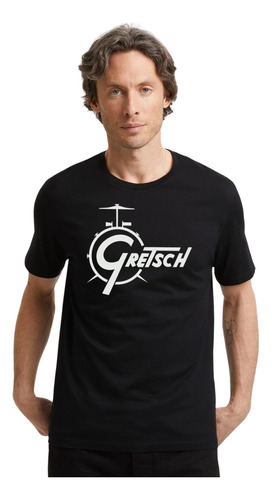 Remera Gretsch - Algodón - Unisex - Diseño Estampado 