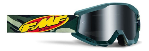 Goggle Powercore Assault Camo Espejo Plata Lente Color Silver / Mirror / Camo Talla UNITALLA