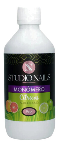 Monómero 8oz Para Uñas, Frutos Rojos, Cítricos. Studio Nails