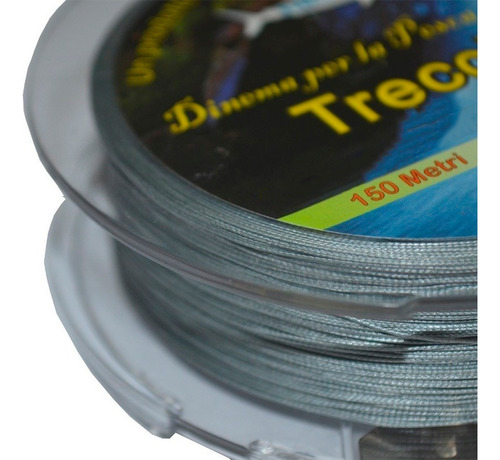 Linha Multifilamento Trecciato 150mts 0,30mm 50lbs - Tiburon