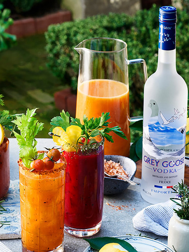 Pack De 4 Vodka Grey Goose 1 L
