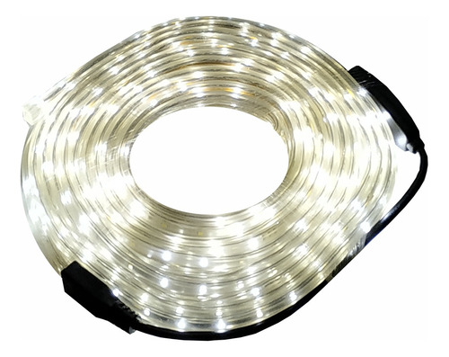 Manguera Led Navideña Blanco Frio 10m Exterior Mapl