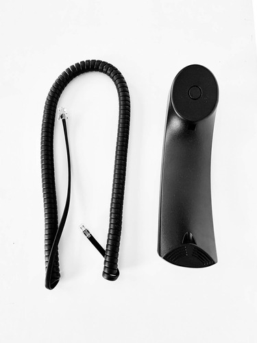 Auricular Con Cable Rizado Para Teléfonos Ip De La Mit...