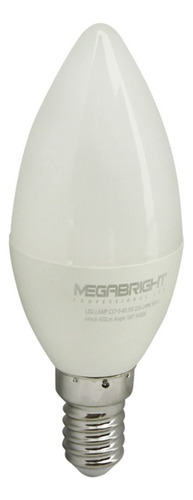 Ampolleta Led Vela 5 Watt, E-14, Luz Fría