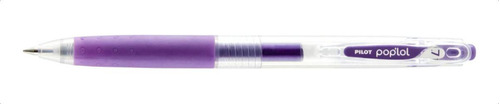 Caneta Esferográfica Pop´lol 0,7mm Violeta Metálico Pilot