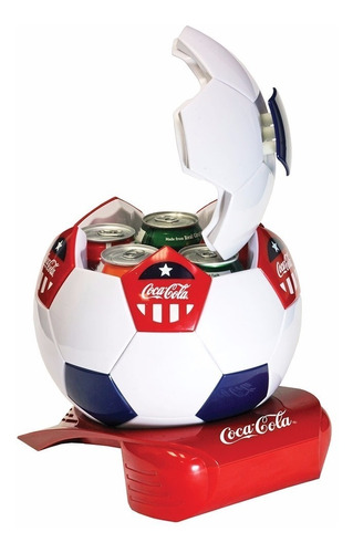 Enfriador Coca Cola Balon De Futbol