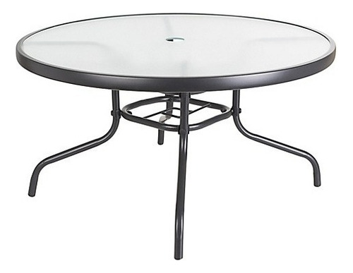 Set De Mesa + 2 Sillas Plegables Exterior Interior Diseño Estructura Negro