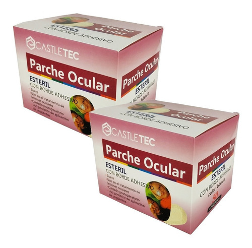 Parches Oculares - Parche Para Ojo, 100 Unidades Blanco