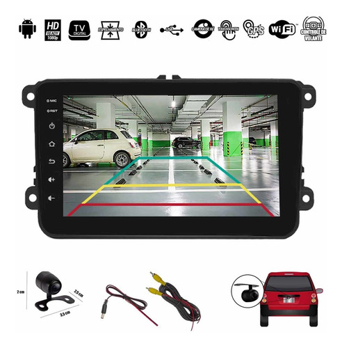 Central Multimidia Android Amarok 2015 Tv Gps Usb Wifi Cam