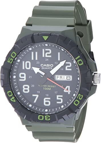 Casio Reloj Militar De Cuarzo 3hd Mrw-210h-3av Para Hombre,