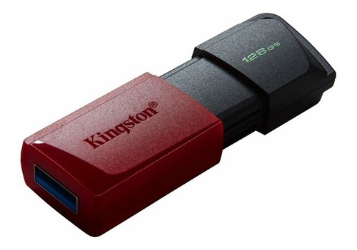 Imagen 1 de 3 de Memoria Usb Kingston 128gb Dtx M, Negra 3.2 Gen 1 Dtxm/128gb