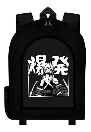 Mochila Negra Boku No Hero Academia A181