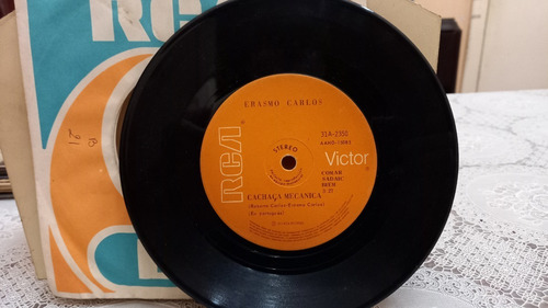 Erasmo Carlos Cachaca Mecanica Vinilo Simple 7' Ex