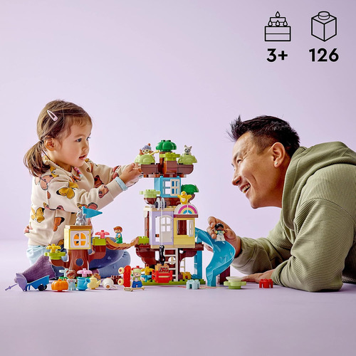 Lego Duplo Casa En El Árbol 3 En 1 10993 Juguete De Construc
