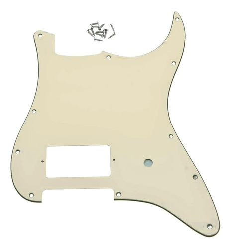 Dopro Placa Rascador St Strat One Humbucker 11 Agujero Para