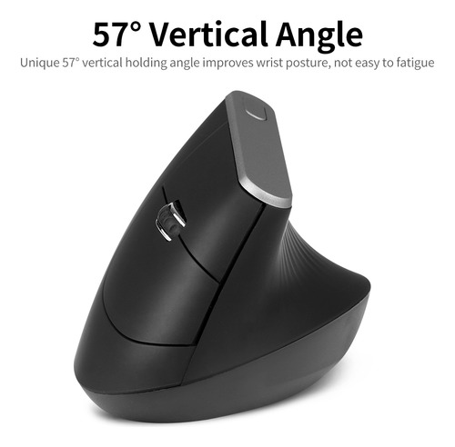 Ratones Ergonómicos Inalámbricos Ópticos Verticales De 6 Tec