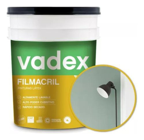 Latex Interior Exterior Profesional Blanco Vadex X 20lts