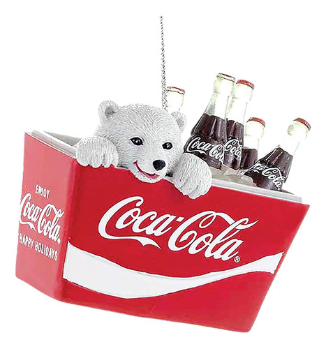 Coca-cola Kurt Adler - Figura Decorativa Para Enfriar Cocaín