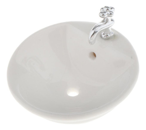 Paquete De 2 Simulación De Lavabo De Lavabo 1:12 Para