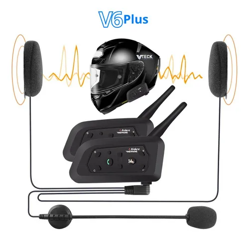 Intercomunicador para motos Vnetphone Intercomunicador Capacete Comunicador  Moto V6 Plus Intercomunicador capacete bluetooth, comunicador de capacete,  comunicador cardo, cardo spirit hd, intercomunicador v6 pro, fone ouvido  capacete, intercomunicador