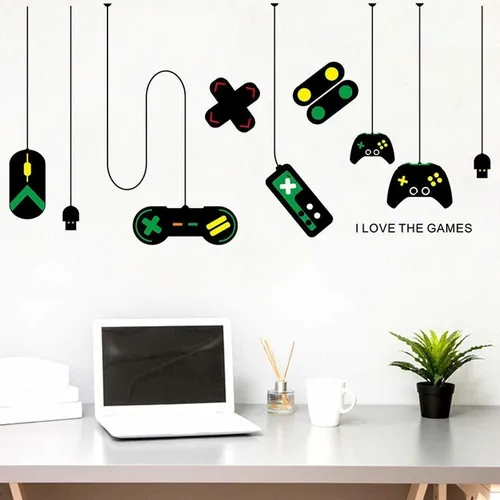 Vinilo Decorativo Pared [7mx1z3xr] Gamer