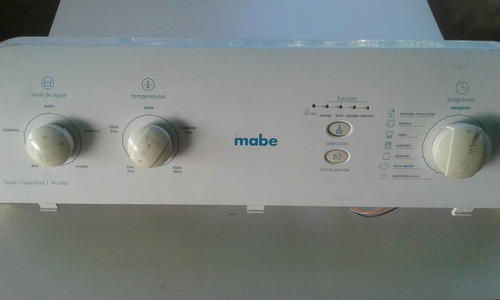 Panel De Control Lavadora Mabe