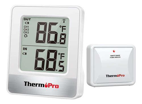 Termómetro Thermopro Tp200b Sensor Remoto C Certificado