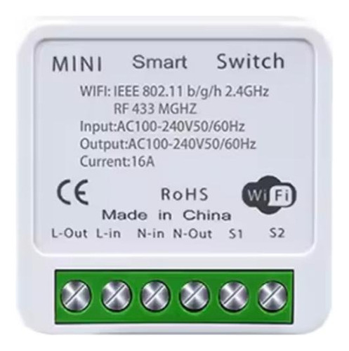 Smart Switch Rf 433mhz Tuya Wifi Interruptor Inteligente