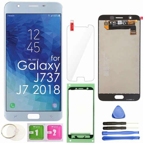 Modulo Lcd Azul Para Samsung J7 2018 J737 Sm-j737 J737a / J7