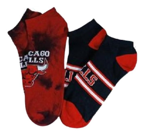 Calceta De Hombre Chicago Bulls Nba Original Pack De 2