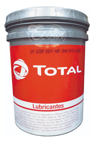 Aceite Total Rubia 15w40 Tir 4400 20 Litros // Ecban