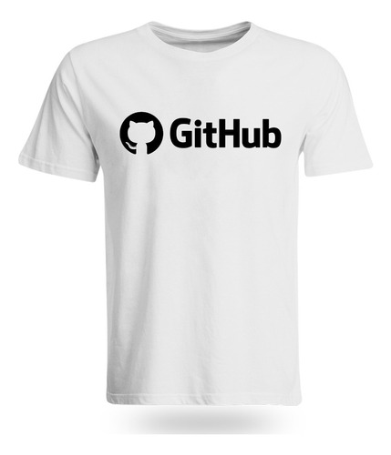 Camiseta Github Unisex Adultos Software Logo