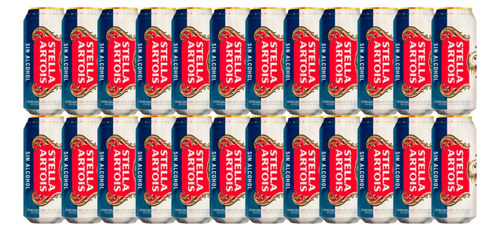 Cerveza Stella Artois 0.0 Lata 473 Ml X24 - Pérez Tienda -