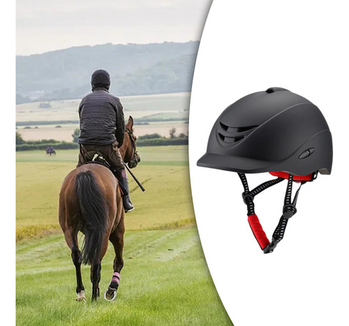 Hombres Mujeres Casco Ecuestre Deportes Al Aire Libre L