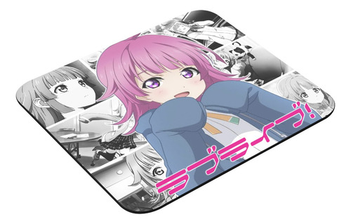 Mouse Pad 23x19cm Anime Love Live Rika