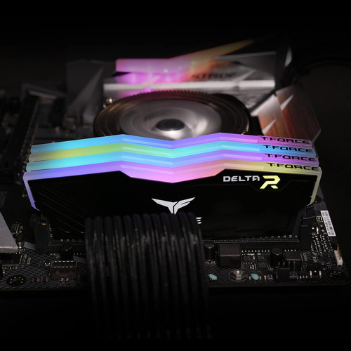 Memoria Teamgroup T-force Delta, 2 X 8 Gb, Rgb, Ddr4, Negro