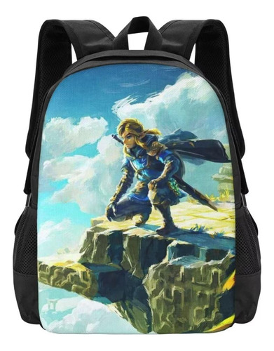 Sabia Zelda - Mochila Con Estampado 3d De Personajes De Jue.