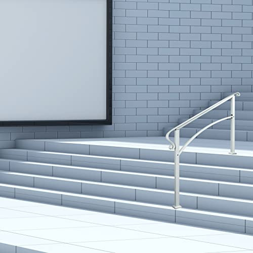 Zwinz Pasamanos Ajustables De 5 Escalones, Pasamanos Para Es